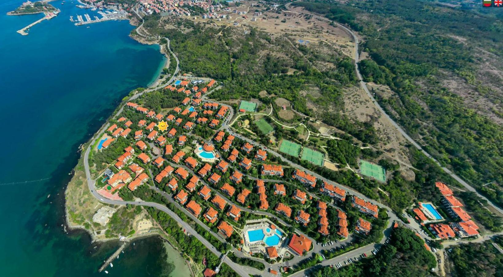 Aj Apartment 1 With Pool View, Santa Marina Holiday Village, Sozopol Exterior foto